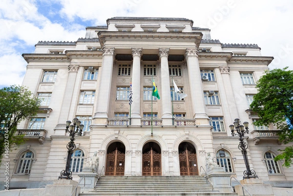 Obraz Santos city hall building.