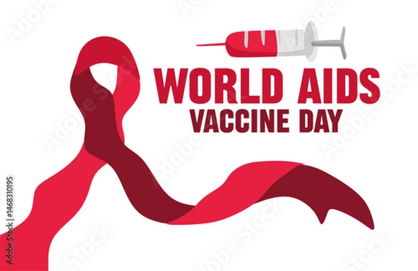 Obraz world aids vaccine day for aids prevention