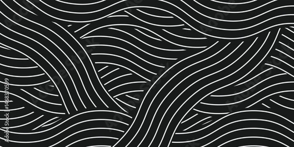 Fototapeta Modern simple line pattern vector illustration geometric pattern, seamless pattern, abstract pattern. Vector Eps10