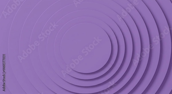 Fototapeta Clean Lavender Circles Layered Vector Art Minimalist Matte Finish