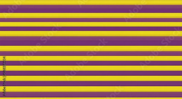 Fototapeta Vibrant Yellow Purple Stripe Pattern Flat Design Seamless Glossy Finish