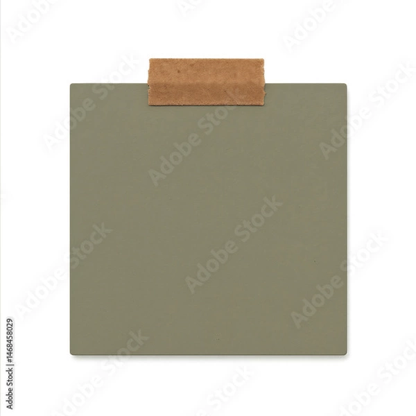 Fototapeta Digital Khaki Sticky Note