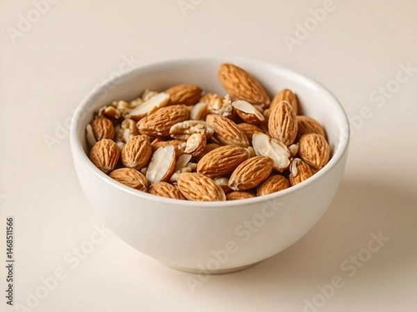 Fototapeta Minimalist Food and Drink Collection with Natural Light and Rustic Style