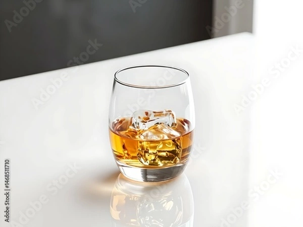 Fototapeta Minimalist Food and Drink Collection with Natural Light and Rustic Style