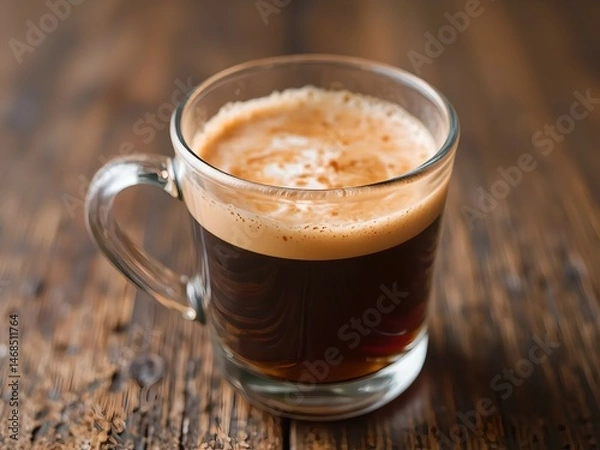 Fototapeta Minimalist Food and Drink Collection with Natural Light and Rustic Style