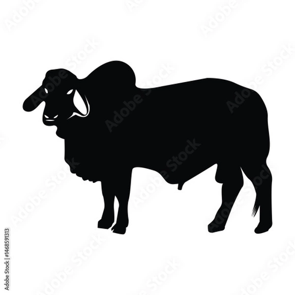 Obraz Cattle Farming Line Icon