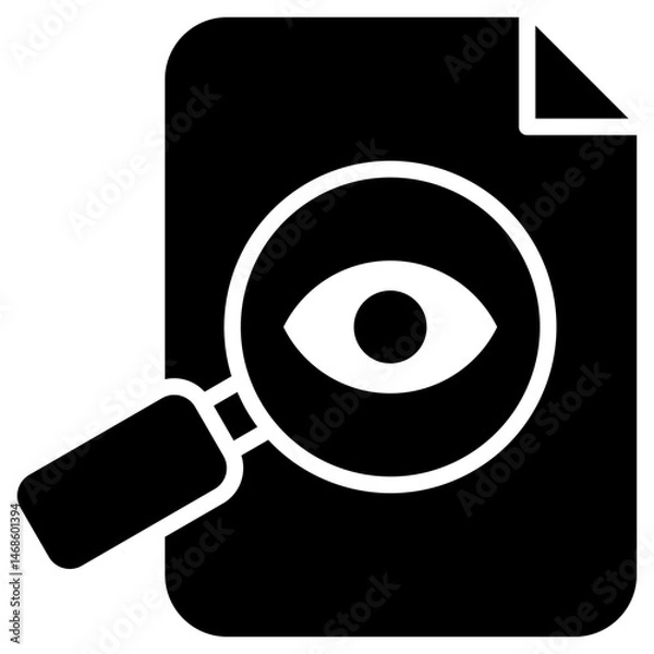 Obraz Transparency Glyph Icon