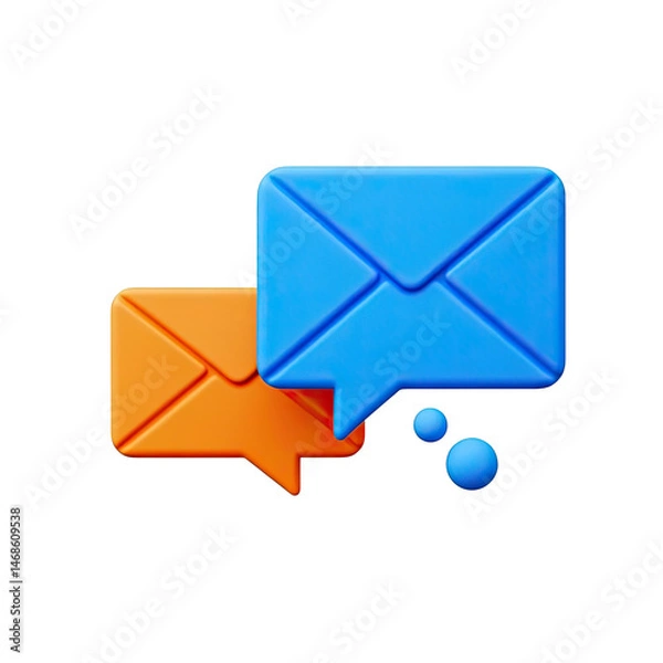 Obraz  Envelope Icon, Generative AI
