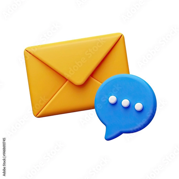 Obraz  Envelope Icon, Generative AI