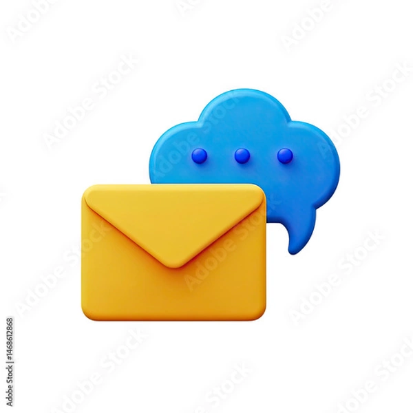Obraz  Envelope Icon, Generative AI