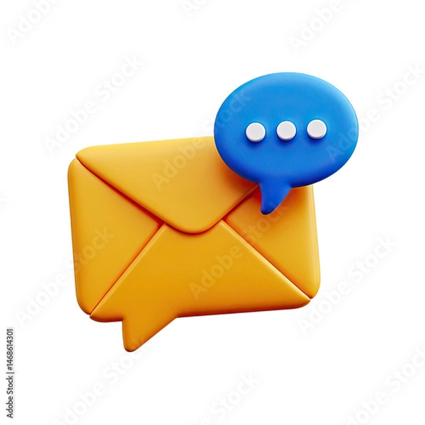 Obraz  Envelope Icon, Generative AI