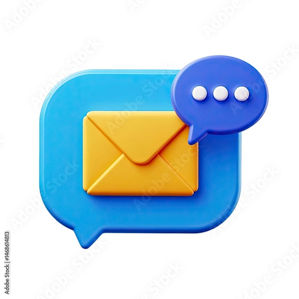 Obraz  Envelope Icon, Generative AI