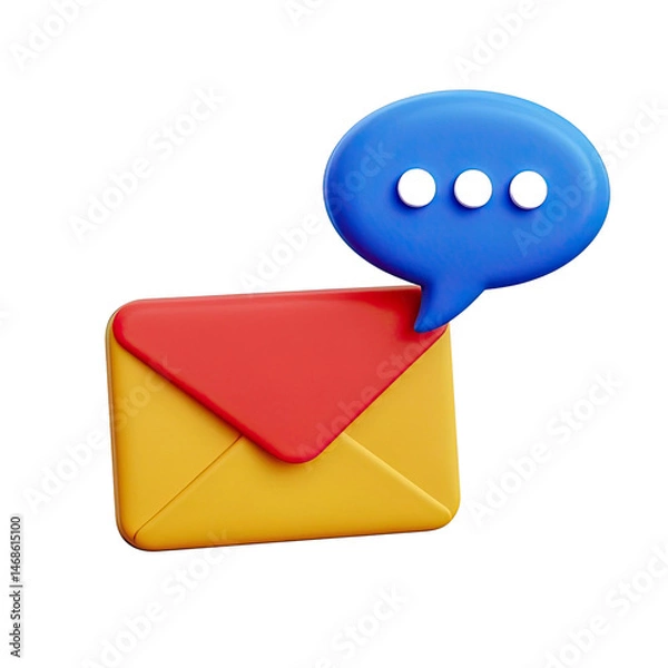 Obraz  Envelope Icon, Generative AI