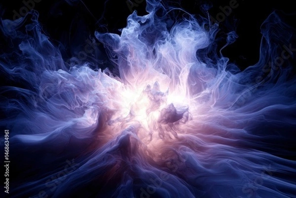 Obraz Abstract swirling nebula