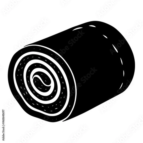 Fototapeta vector illustration of a bottle of oil