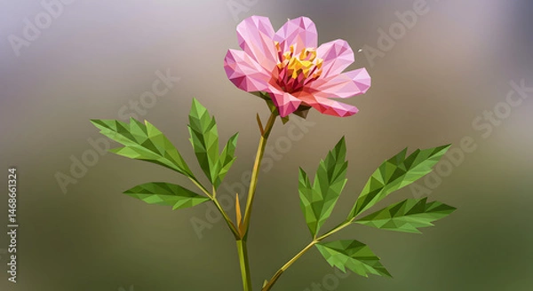 Obraz Abstract Botanical Art