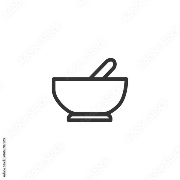 Obraz bowl and spoon