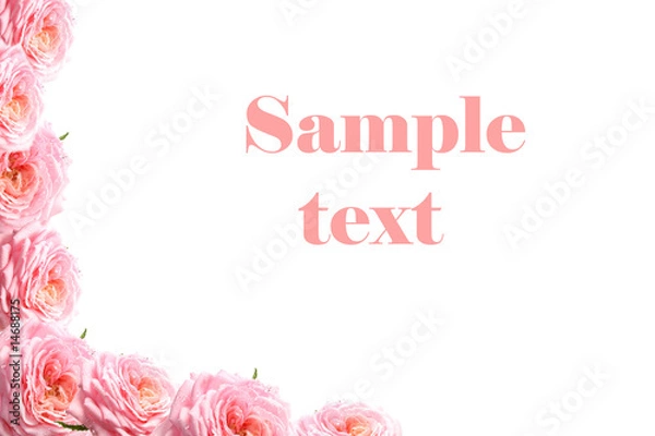 Fototapeta Sample text
