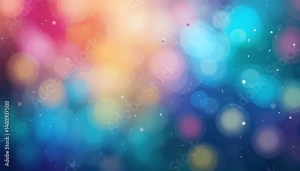 Obraz "Abstract colorful blurred vector background, perfect for website headers, presentations, or digital media. Smooth gradients with soft transitions create a modern and professional aesthetic."