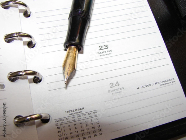 Obraz terminplaner und stift 3