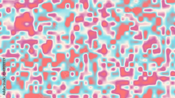 Fototapeta Abstract Pastel Blur Pattern with Soft Coral Blue and Violet Gradient Style