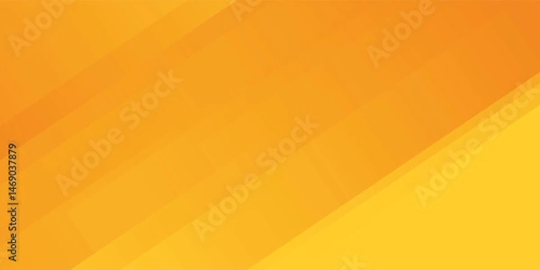 Obraz Abstract Yellow and Orange Colored Background with Diagonal Stripes. Vector Geometric Minimal Pattern. vector illustration eps10