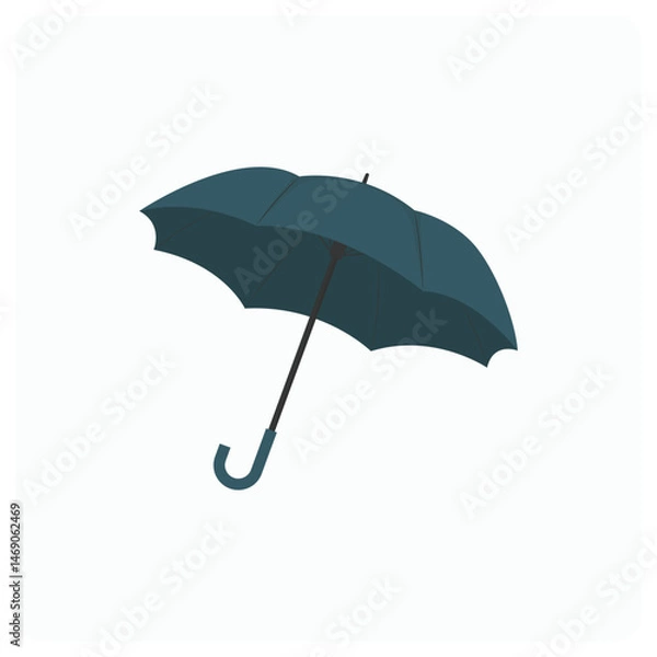 Fototapeta umberella to protect from the rain. umberella vector icon design illustration. umberella flat design vector.