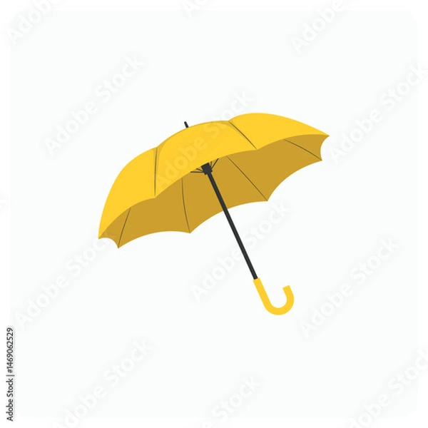 Fototapeta umberella to protect from the rain. umberella vector icon design illustration. umberella flat design vector.