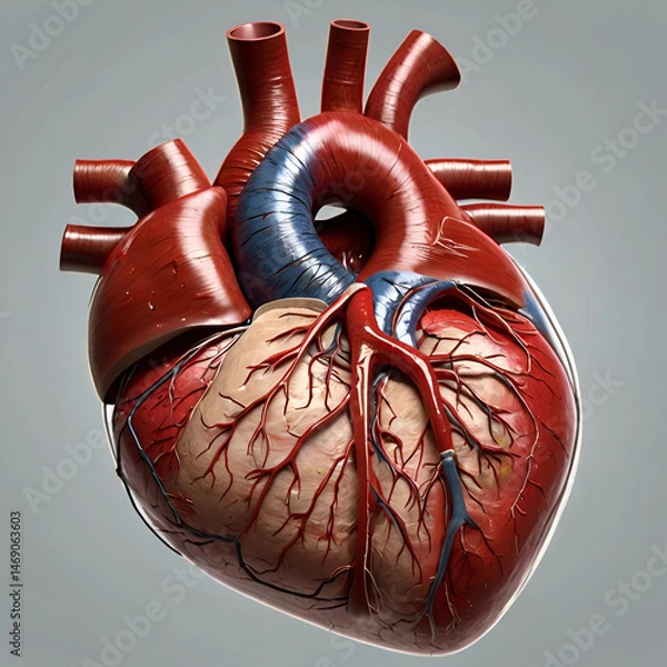 Obraz human heart anatomy