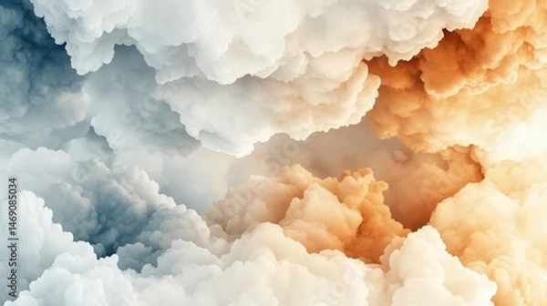 Fototapeta Abstract Cloud Formations