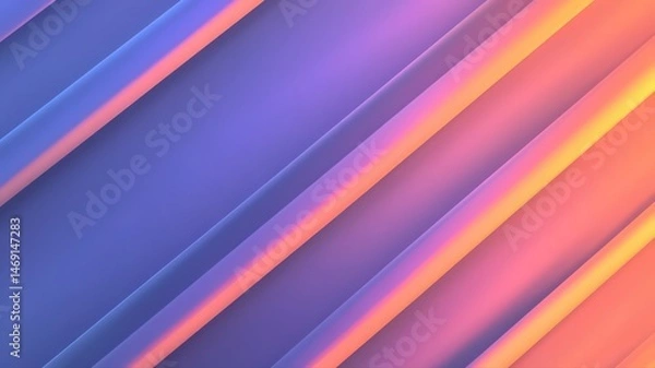 Obraz Abstract Multicolored Diagonal Stripes Background