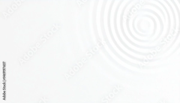 Obraz Rippling water surface serene nature scene digital artwork tranquil environment close-up view abstract concept for relaxation