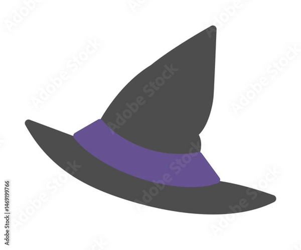 Fototapeta かわいい魔法使いの帽子