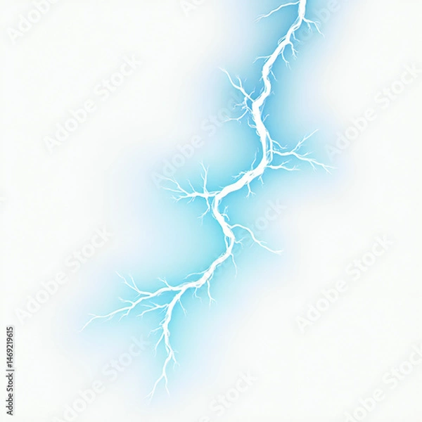 Obraz lightning in the sky