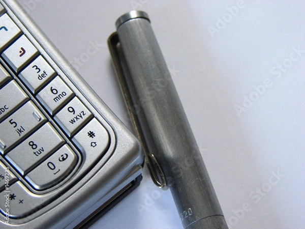 Obraz handy und stift 2