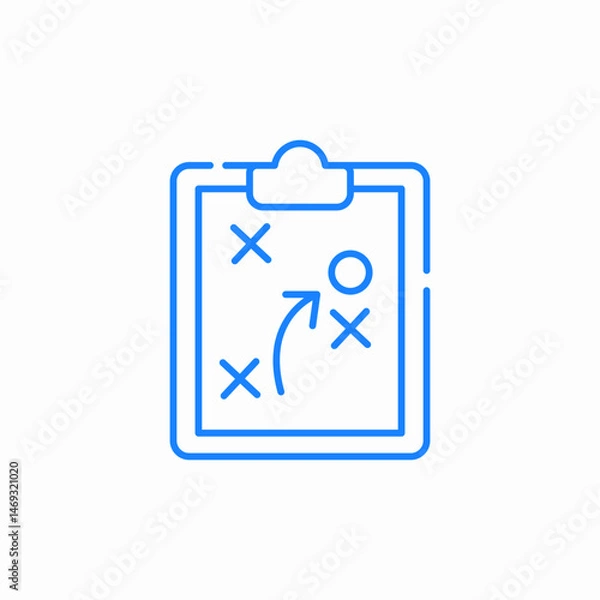 Fototapeta project board icon sign vector