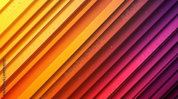 Fototapeta Dynamic Color Gradient Array: A Modern and Striking Geometric Composition