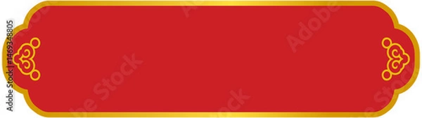 Obraz Chinese New year Text Box Frame

