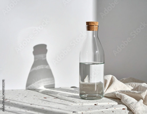 Fototapeta Bottle of water on the table