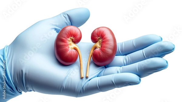 Fototapeta Transplanting pig kidney into human could revolutionize organ donation and save countless lives