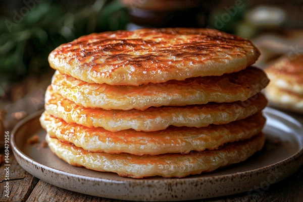 Obraz Stack of belyashi