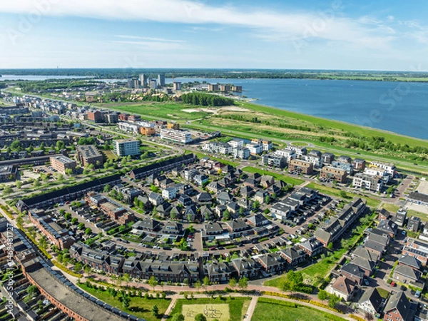 Obraz residential area in the Netherlands