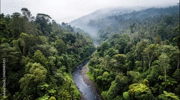 Obraz view from the top of the mountain