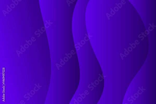 Obraz  Abstract purple background with waves