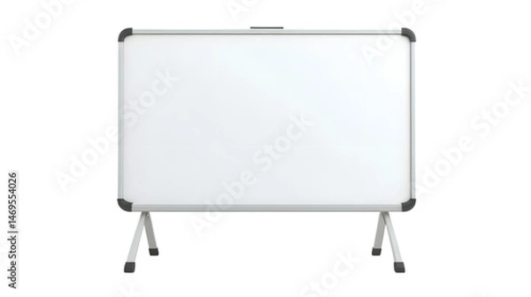 Fototapeta Interactive Whiteboard with Long Shot Perspective