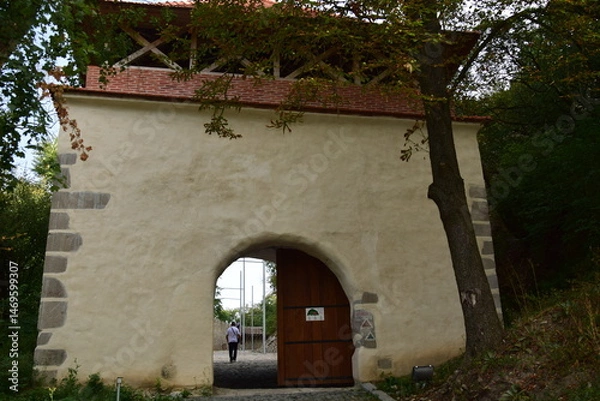 Obraz old stone church