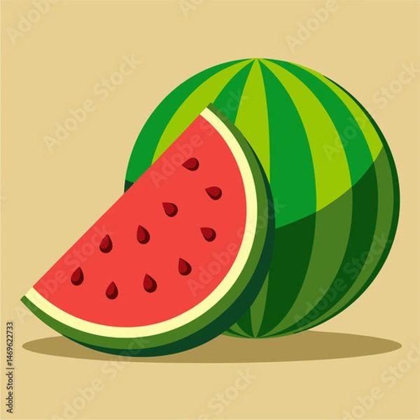 Fototapeta fresh watermelon