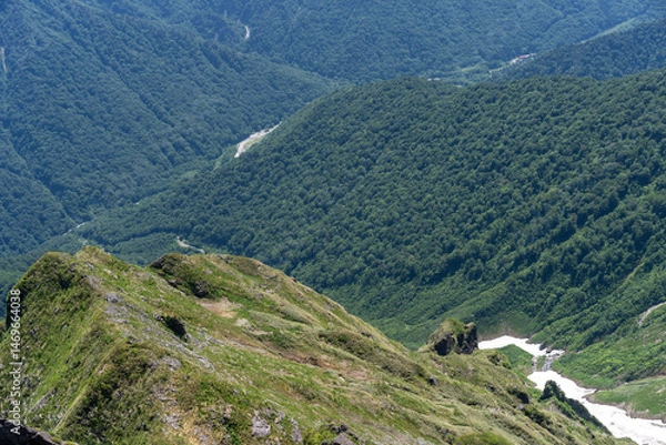 Obraz mountain landscape with mountains