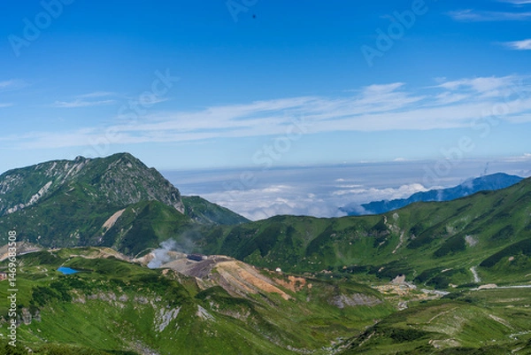 Obraz mountain landscape with lake