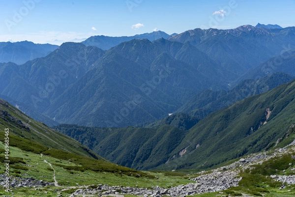 Obraz mountain landscape in summer